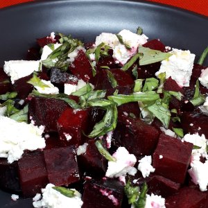 beetroot and feta salad