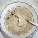 Mushroom soup.