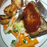 Vegetarian meatloaf.