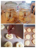 Butter cookies.